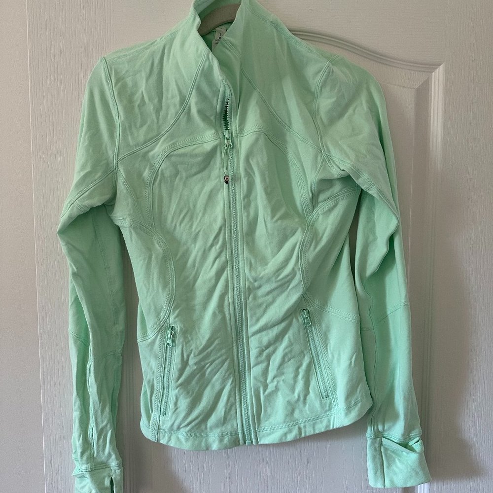 Lululemon Mint Green Define Jacket